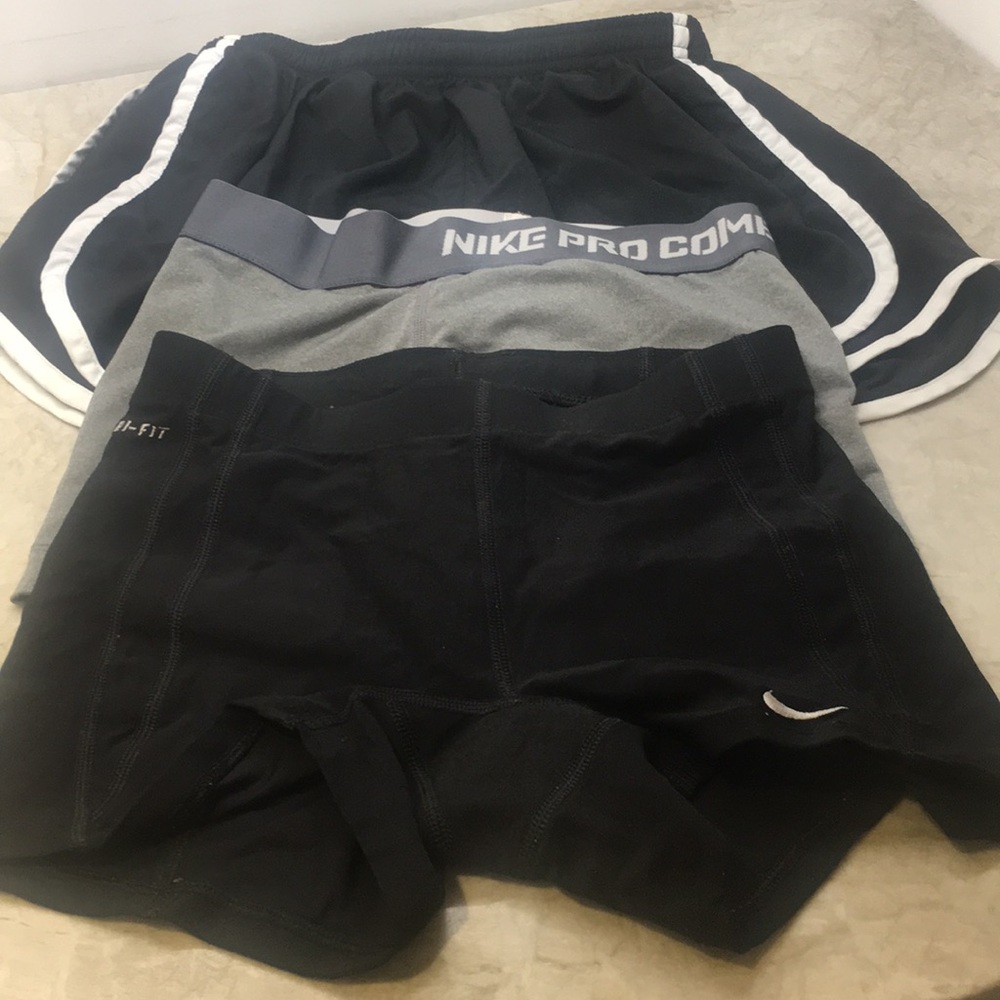 Three items for one $ Nike Shorts & 2 compression